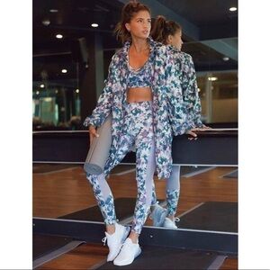 JoyLab Water Camo Floral Printed Leggings